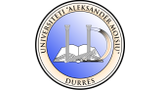 Logo of University "Aleksandër Moisiu" Durrës