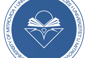 Logo of University of Mitrovica "ISA BOLETINI"