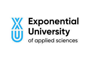 Logo of XU Exponential University of Applied Sciences