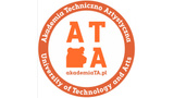 Logo of University of Technology and Arts in Applied Sciences in Warsaw