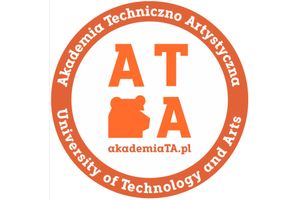 Logo of University of Technology and Arts in Applied Sciences in Warsaw