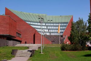 Logo of Aalto University